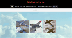 Desktop Screenshot of dielsengineeringinc.com